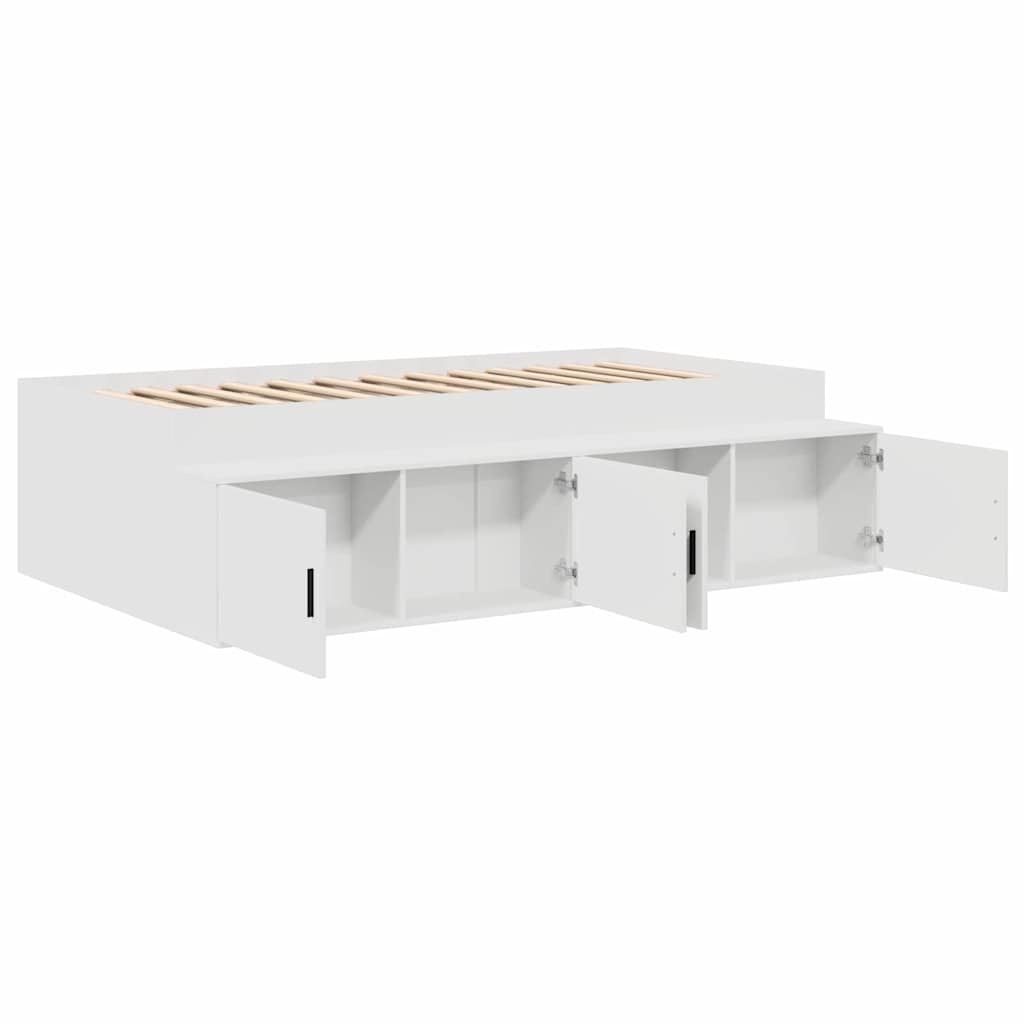 Krevetna konstrukcija Bijelo 80 x 200 cm Konstruirano drvo