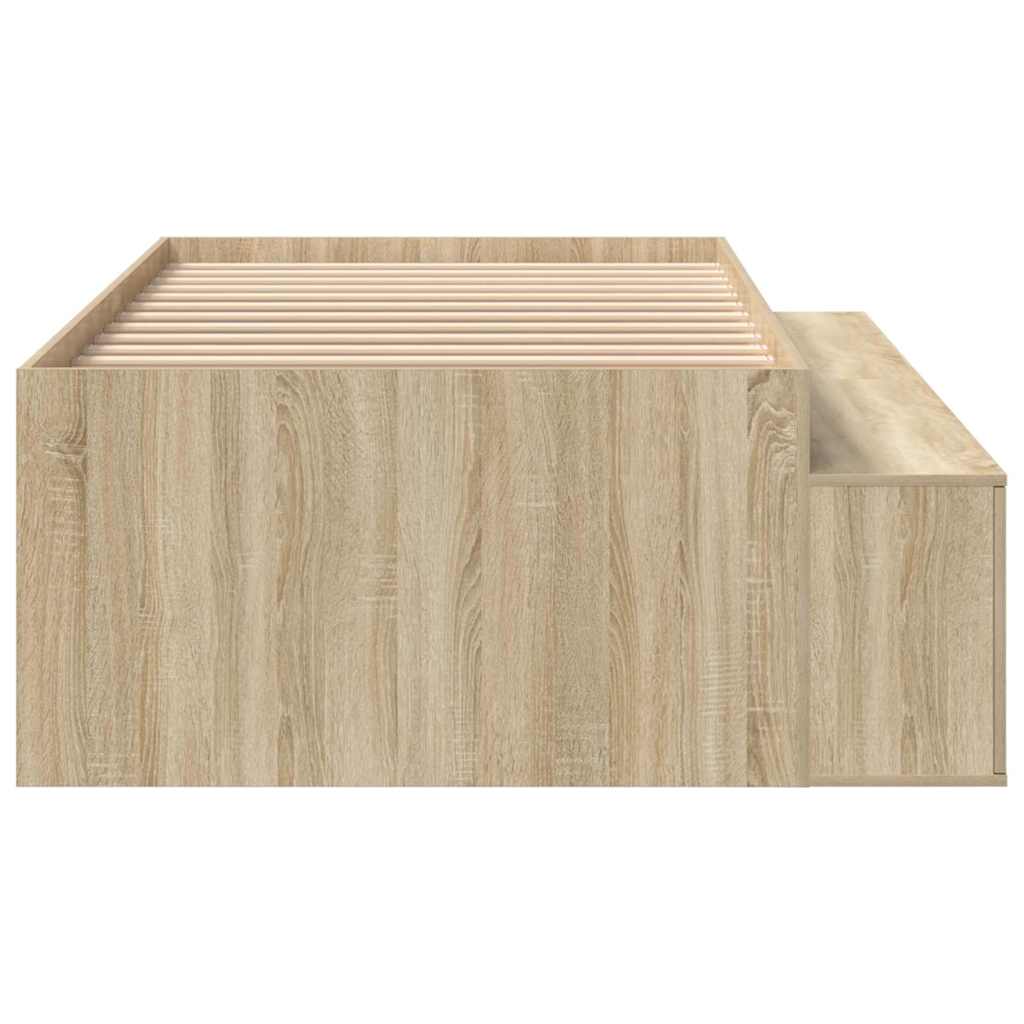 Krevetna konstrukcija s ladicama Sonoma hrast 80 x 200 cm