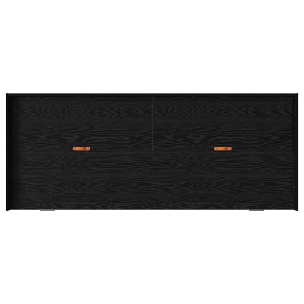 Krevetna konstrukcija Crni hrast 80 x 200 cm Konstruirano drvo