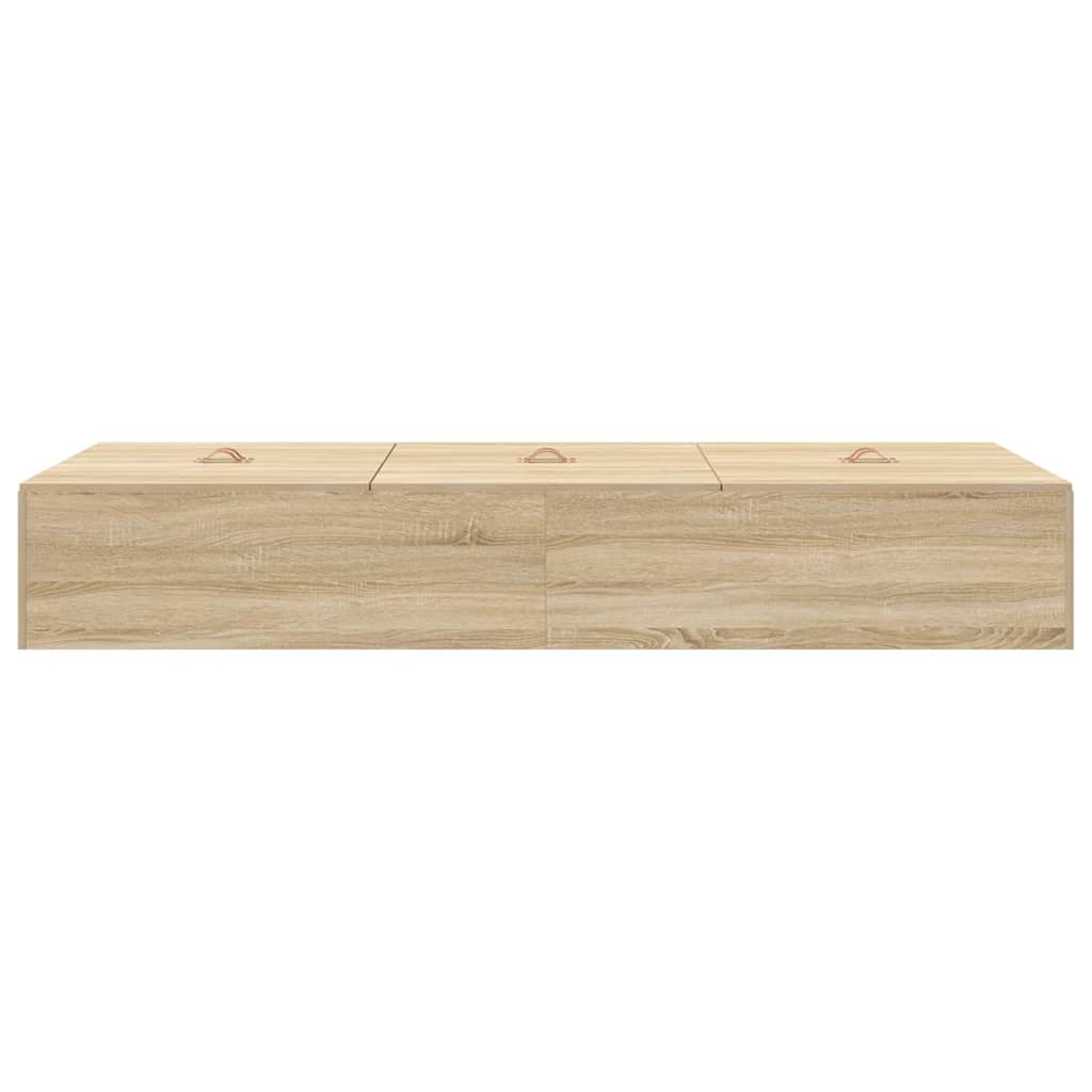 Krevet s ladicama Sonoma hrast 80 x 200 cm Konstruirano drvo