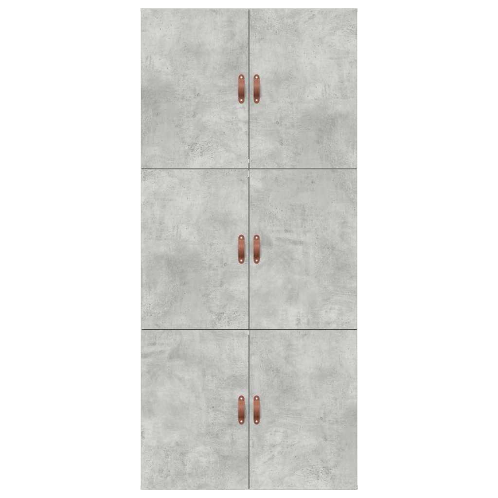 Krevet s ladicama Betonski sivi 80 x 200 cm Konstruirano drvo