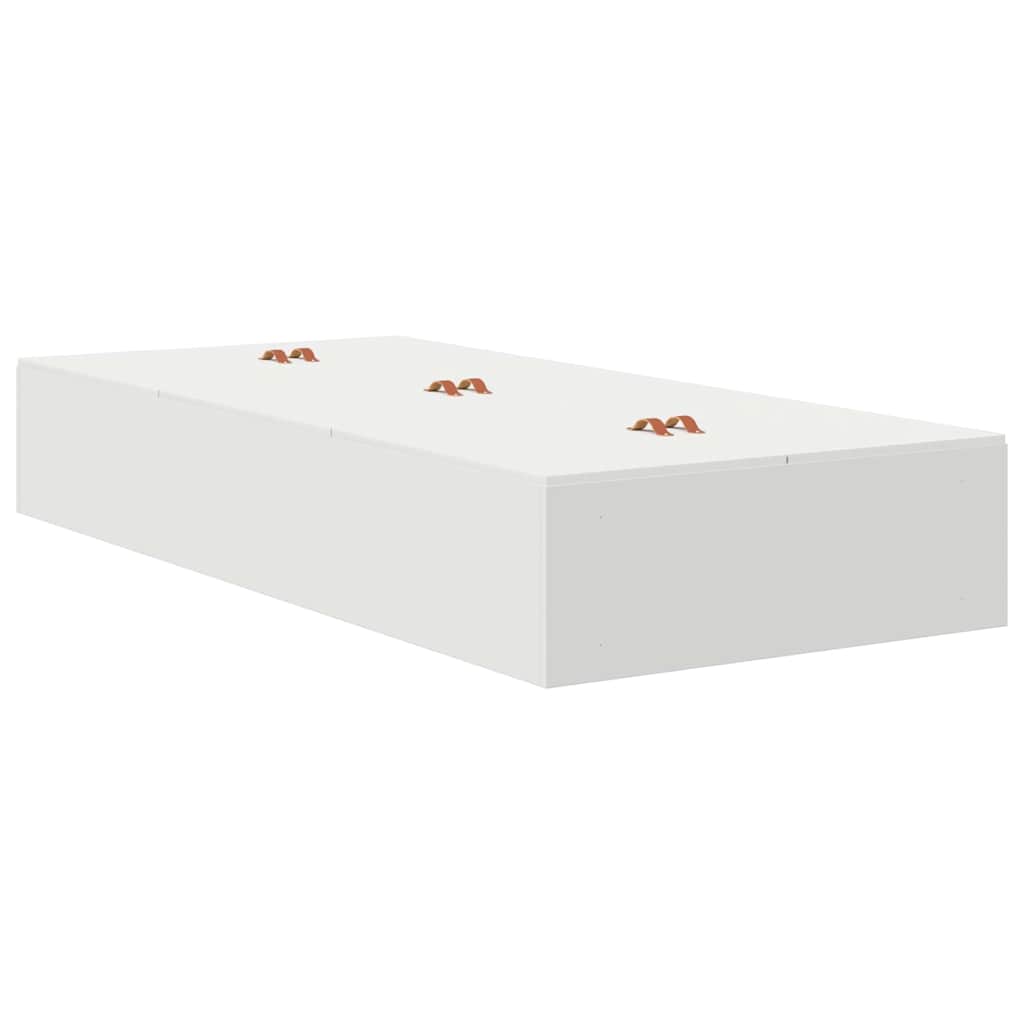 Krevet s ladicama Bijelo 100 x 200 cm Konstruirano drvo