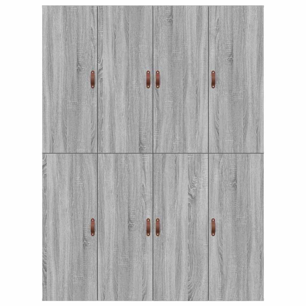 Krevet s ladicama Siva Sonoma 160 x 200 cm Konstruirano drvo