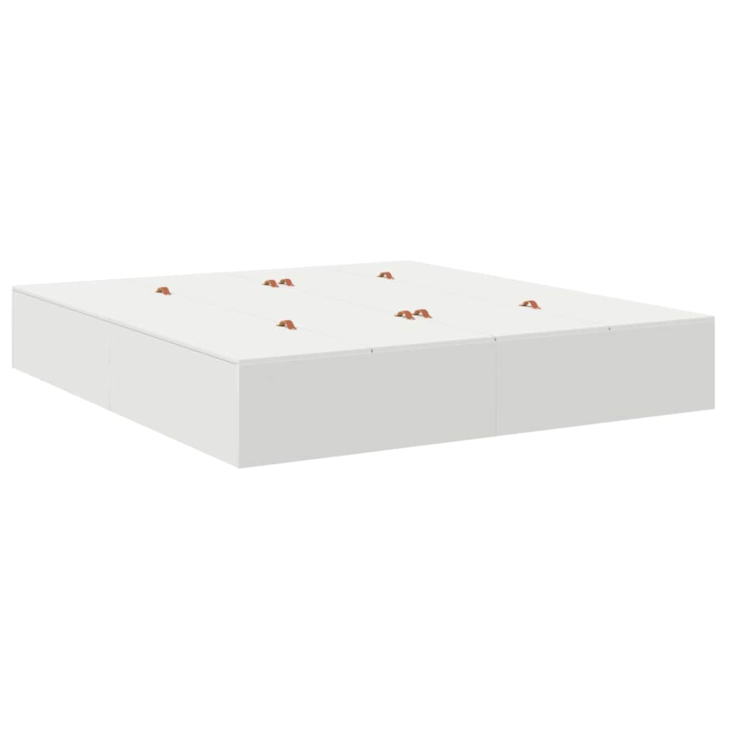 Krevet s ladicama Bijelo 180 x 200 cm Konstruirano drvo