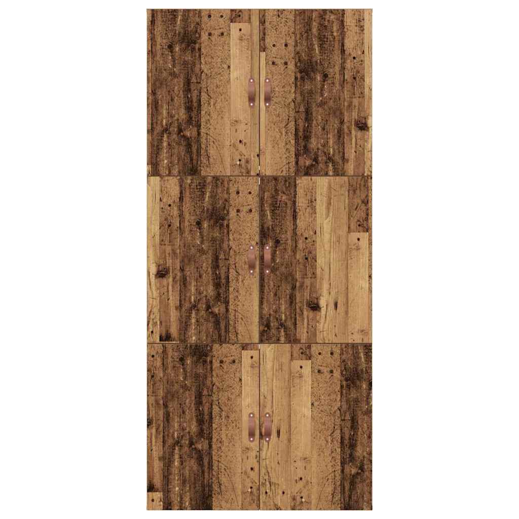 Krevet s ladicama Staro drvo 90 x 190 cm Konstruirano drvo