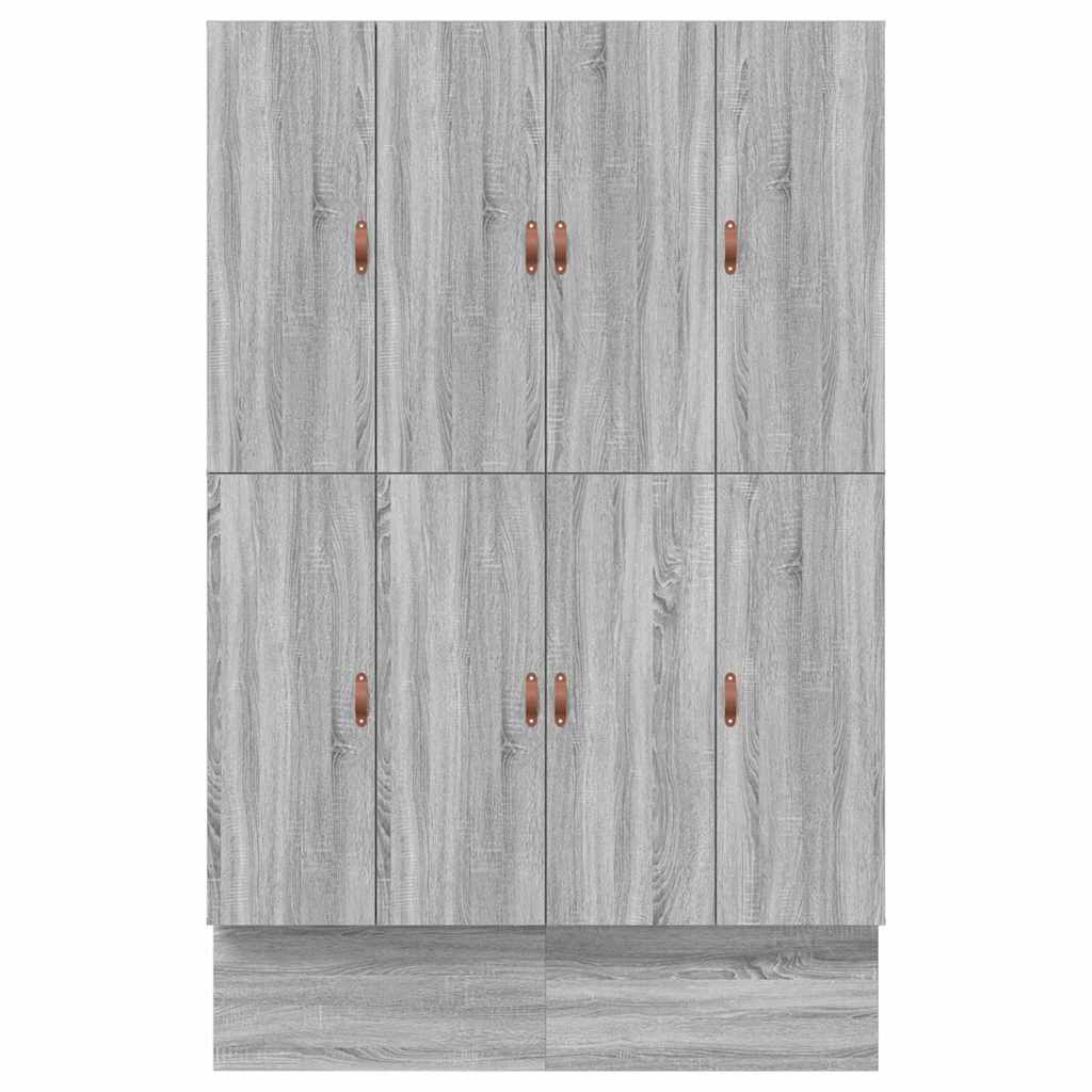Krevet s ladicama Siva Sonoma 150 cm Konstruirano drvo