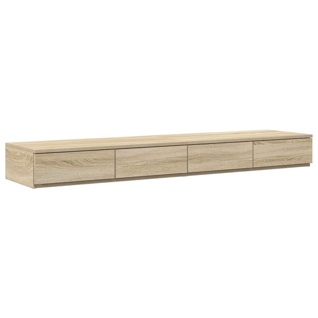 Krevet s ladicama Sonoma hrast 160 cm Konstruirano drvo