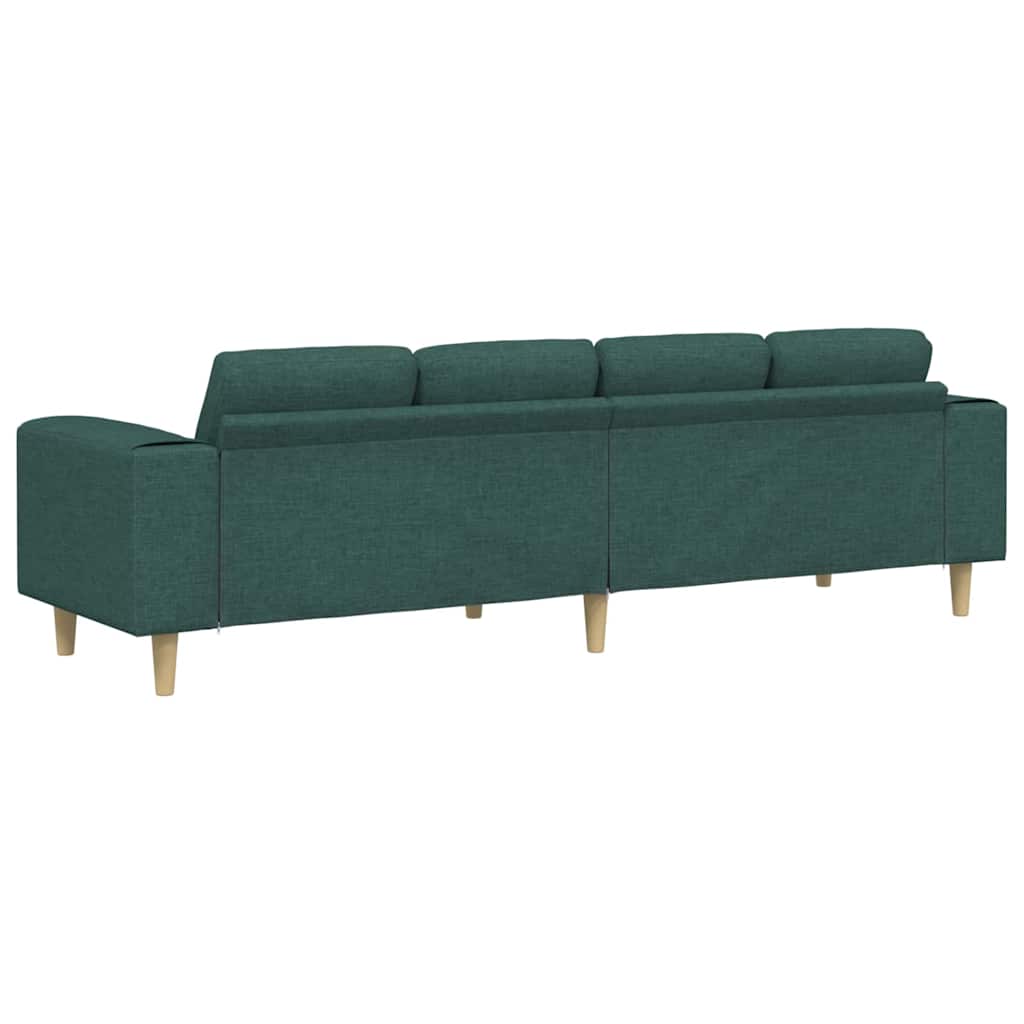 Kauč za dnevni boravak Tamnozelena 250 x 77 x 76 cm Poliester