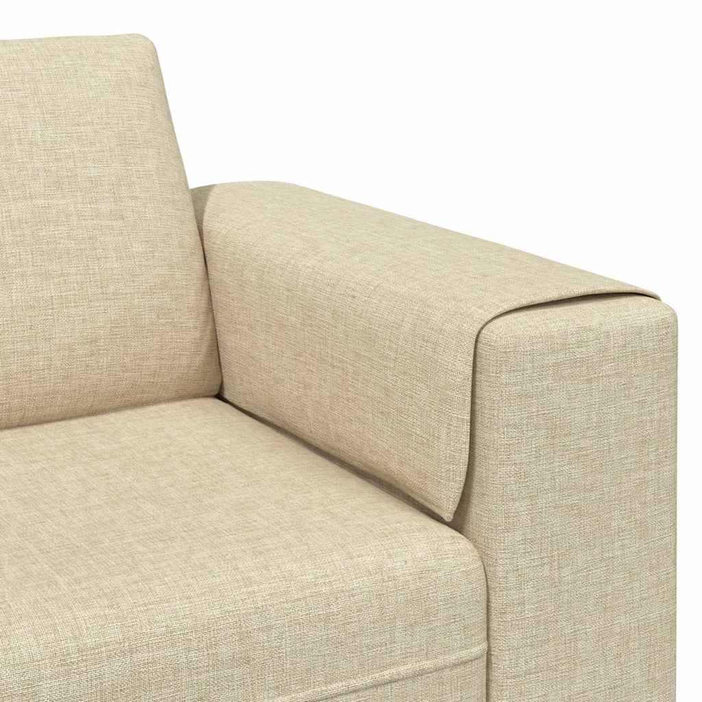 Kauč za dnevni boravak Krema 250 x 77 x 76 cm Poliester