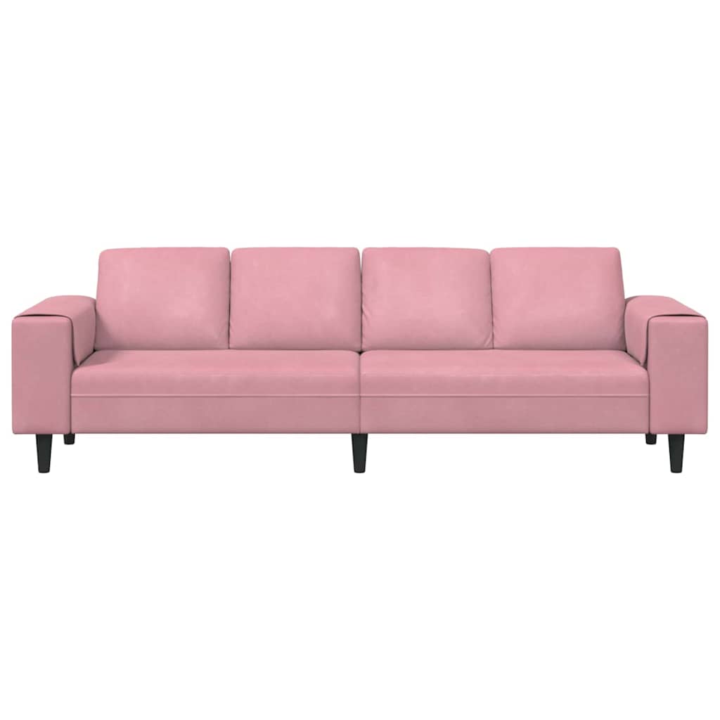 Kauč za dnevni boravak Ružičasta 250 x 77 x 76 cm