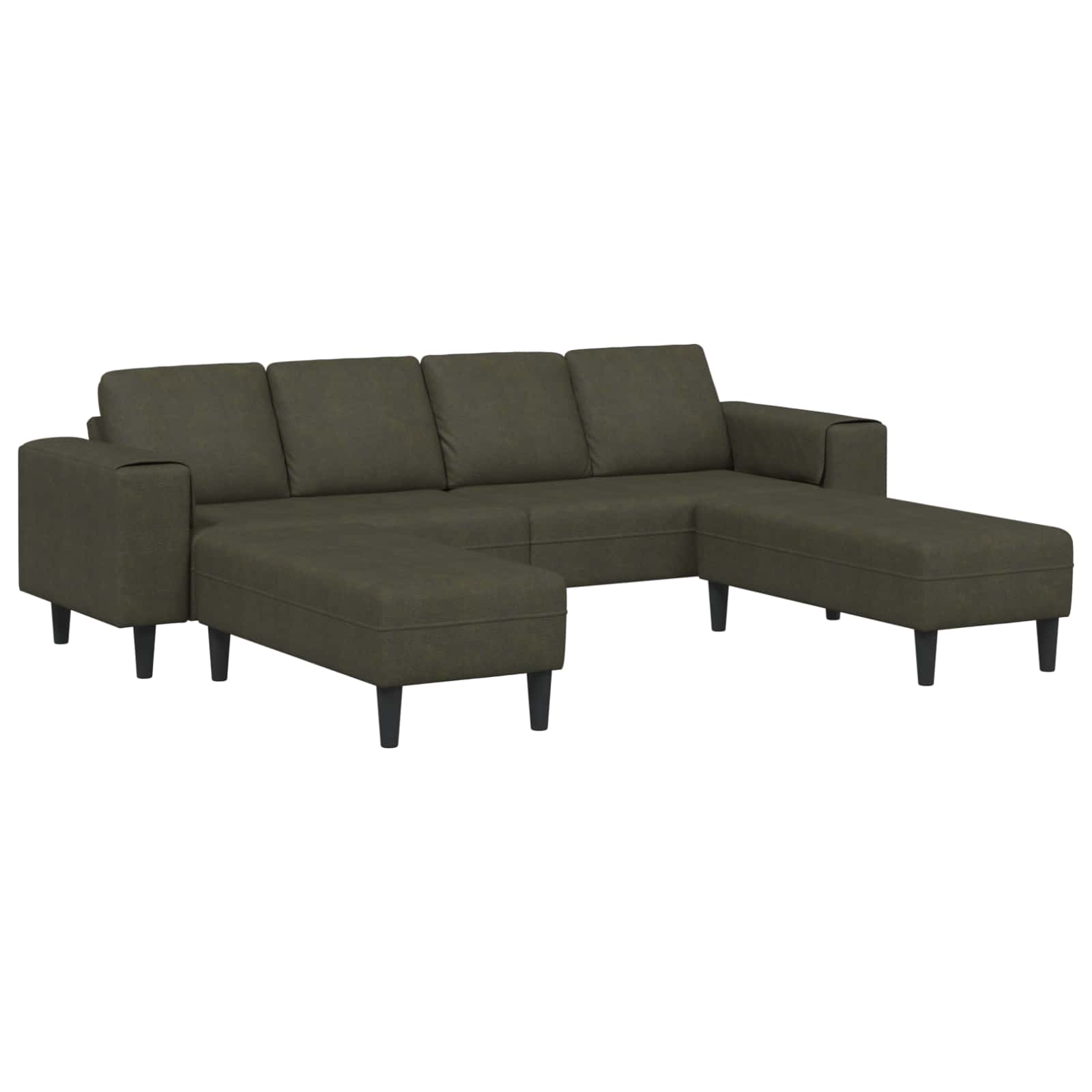 Kauč za dnevni boravak 3 pcs Maslinasto zelena