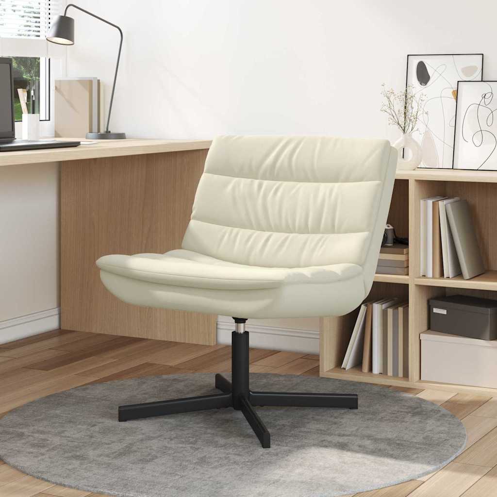 Stolica na kotačiće Krema 63 x 75 x 76 cm PU