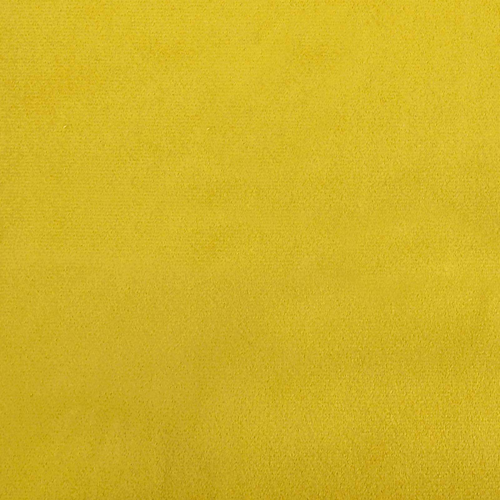Stolac za opuštanje s rotacijom Žuta 63 x 75 x 76 cm Baršun