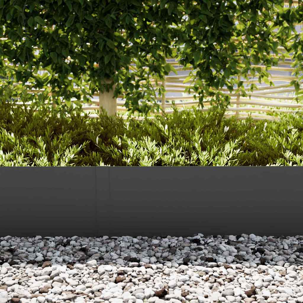 Ograda oko Travnjaka 50 pcs Crna 100 x 0,05 x 30 cm