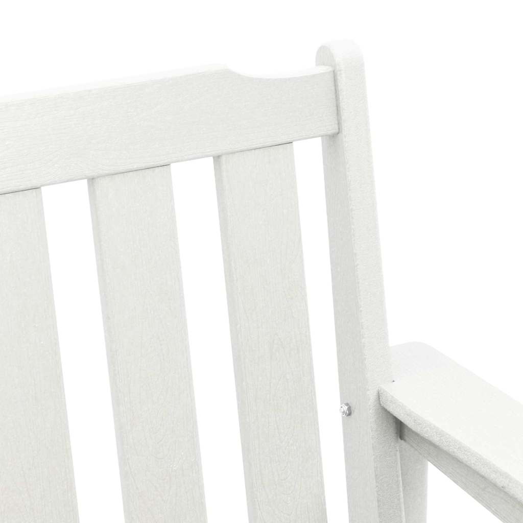 Vrtna stolica 6 pcs Bijelo 65.5 x 59 x 88 cm Polietilen