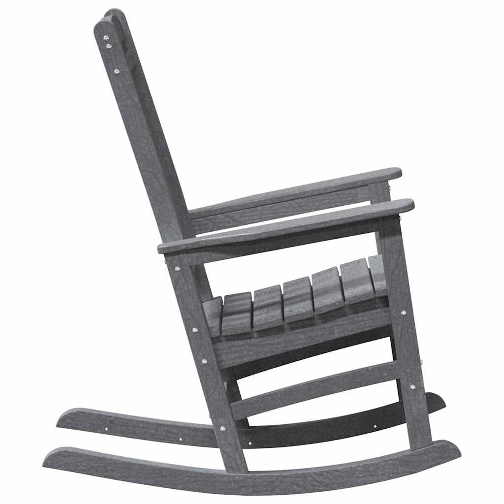 Ljuljačka 2 pcs Svijetlo siva 92 x 70 x 108 cm Polietilen