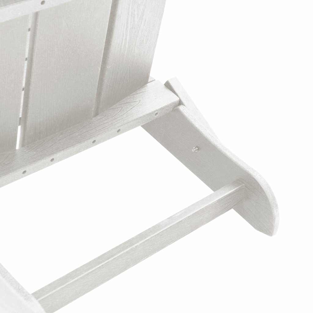 Vrtna stolica 3 pcs Bijelo 80.5 x 74.5 x 92 cm Polietilen