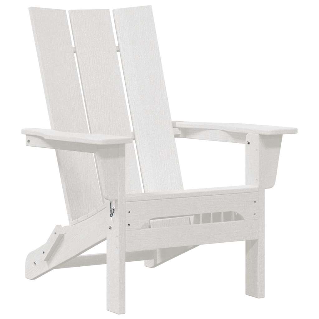 Vrtna stolica 3 pcs Bijelo 80.5 x 74.5 x 92 cm Polietilen
