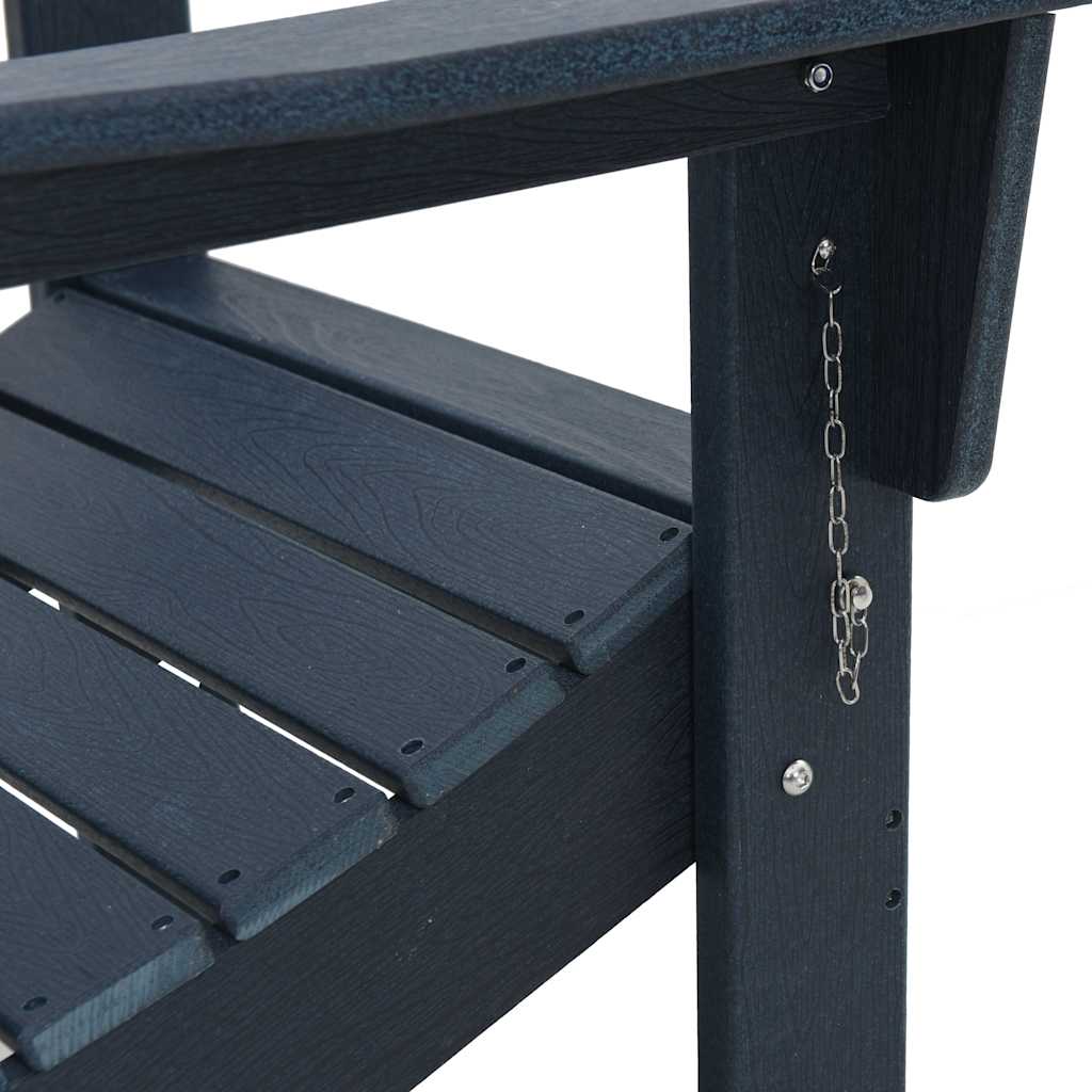 Vrtna stolica 3 pcs Mornarska 80.5 x 74.5 x 92 cm Polietilen