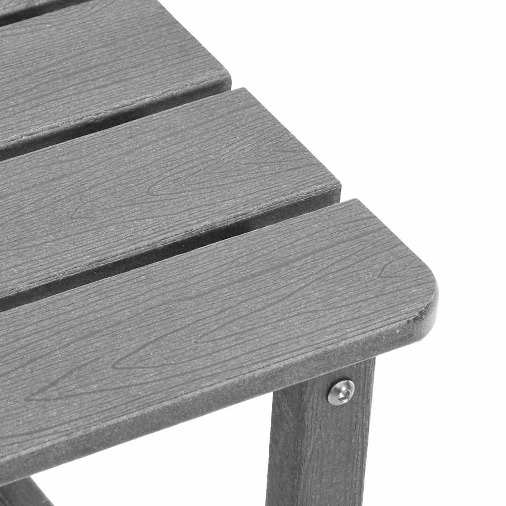 Vrtna stolica 3 pcs Svijetlo siva 80.5 x 74.5 x 92 cm