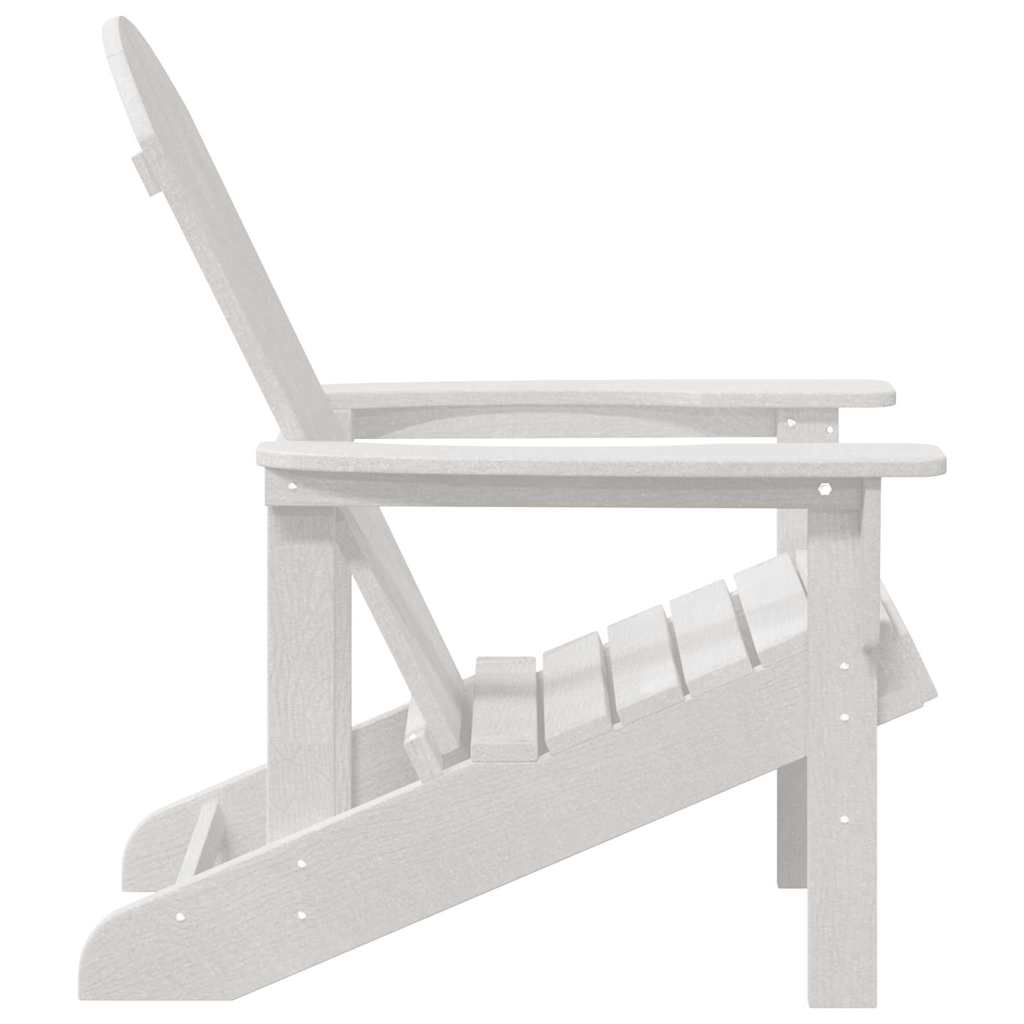Vrtna stolica 2 pcs Bijelo 82 x 74 x 92 cm Polietilen