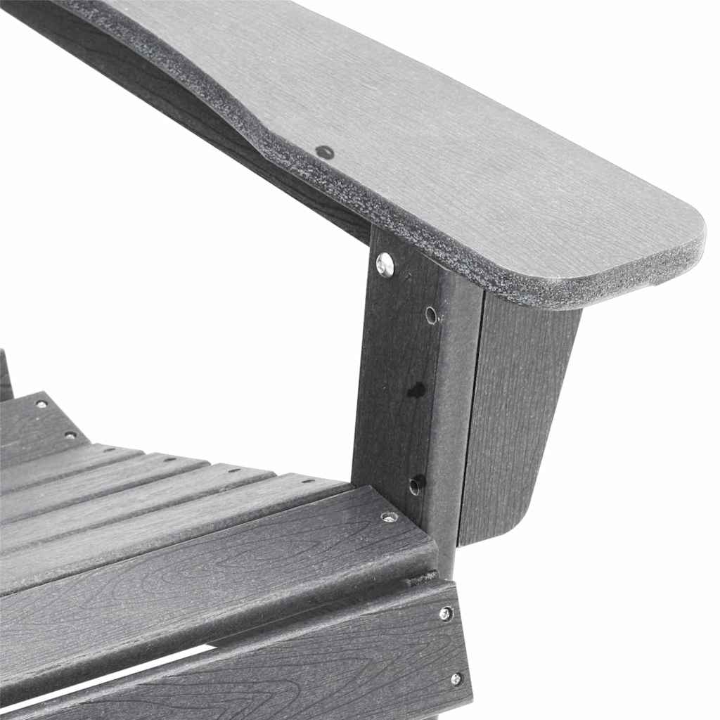 Vrtna stolica 2 pcs Svijetlo siva 82 x 74 x 92 cm Polietilen