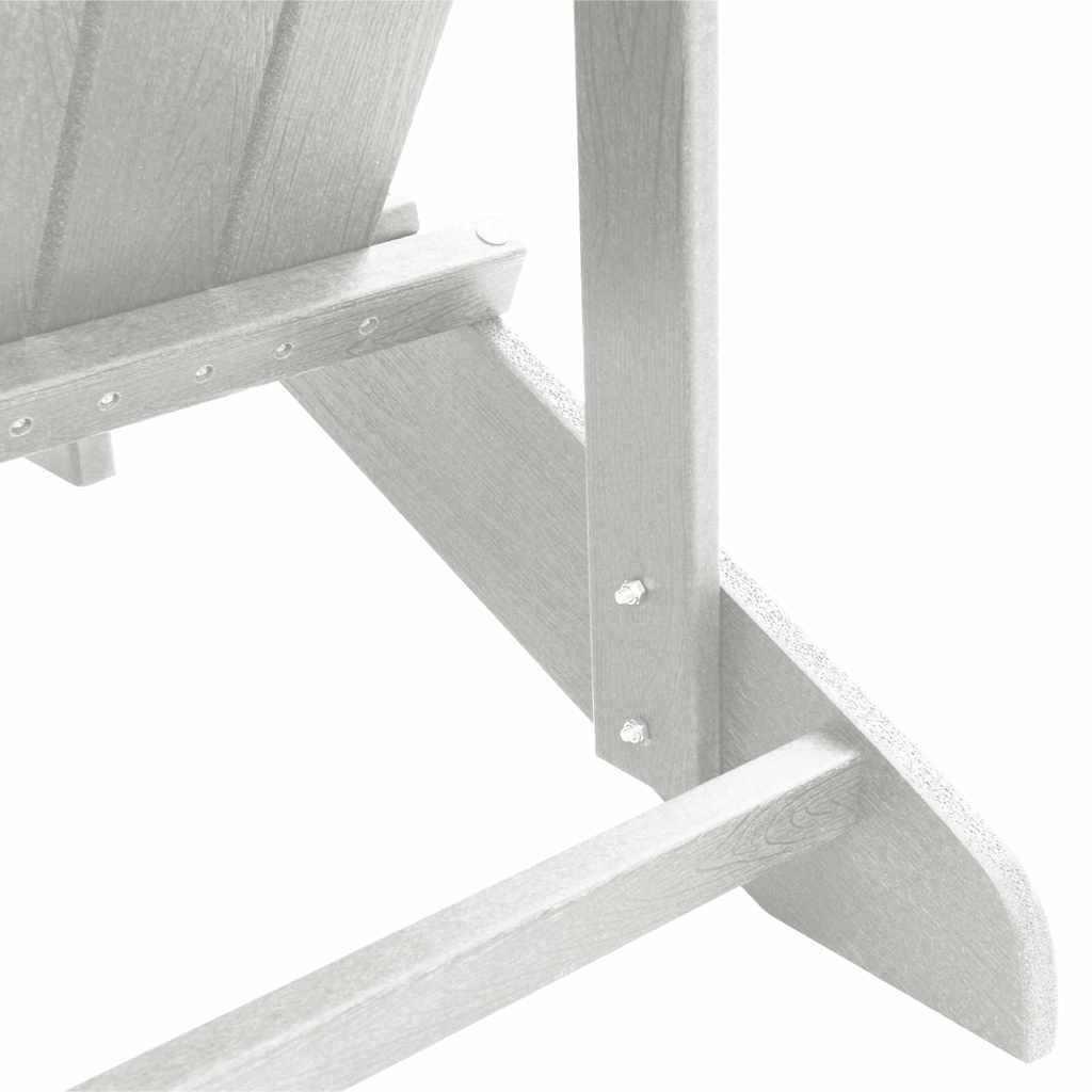 Vrtna stolica 3 pcs Bijelo Polietilen