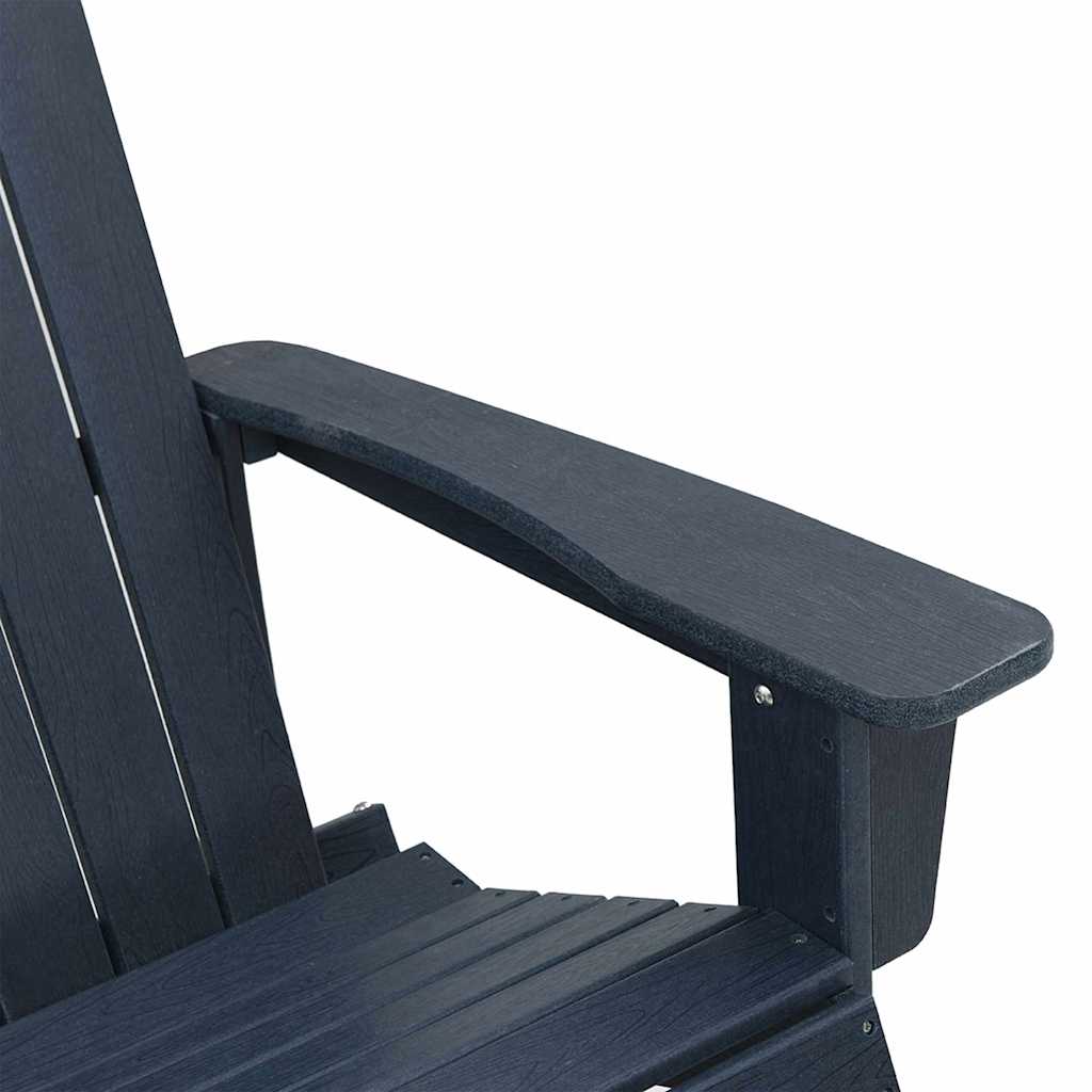 Set lounge namještaja za vrt 3 pcs Mornarsko plava HDPE