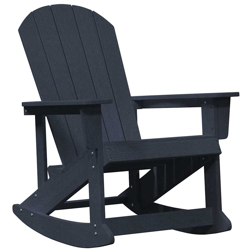 Set lounge namještaja za vrt 3 pcs Mornarsko plava HDPE