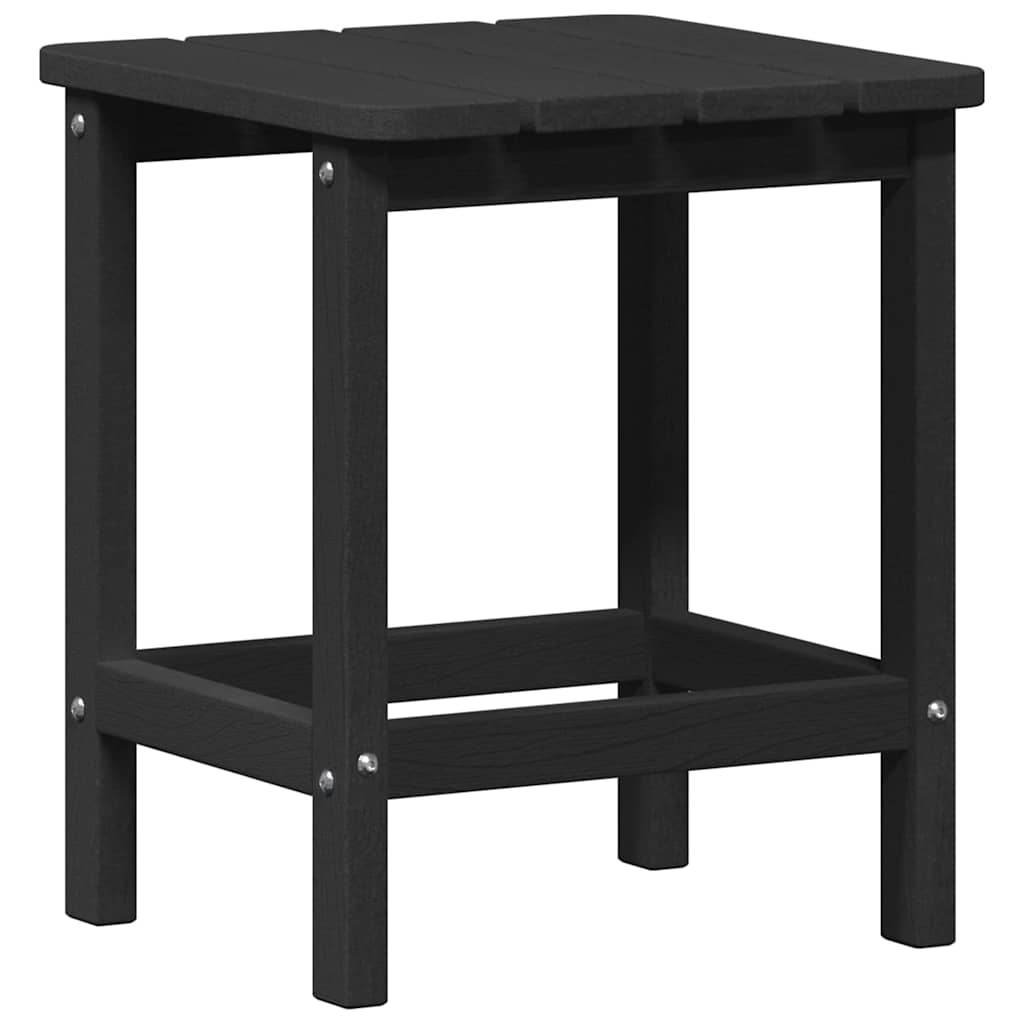 Set lounge namještaja za vrt 3 pcs Crna HDPE