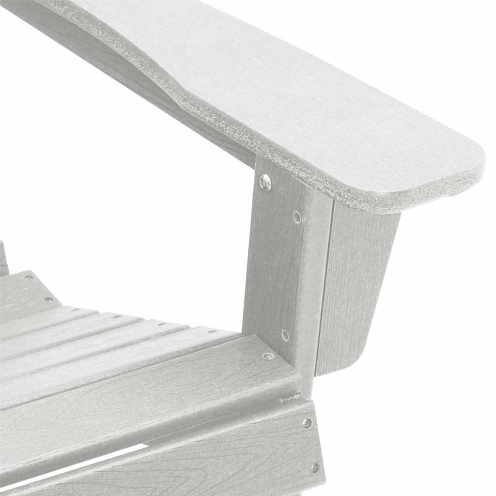 Vrtna stolica 2 pcs Bijelo 83 x 74 x 92 cm Polietilen