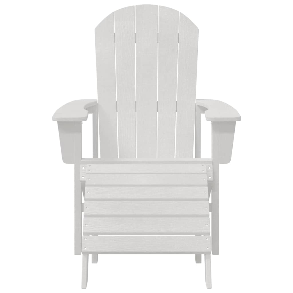 Vrtna stolica 2 pcs Bijelo 83 x 74 x 92 cm Polietilen