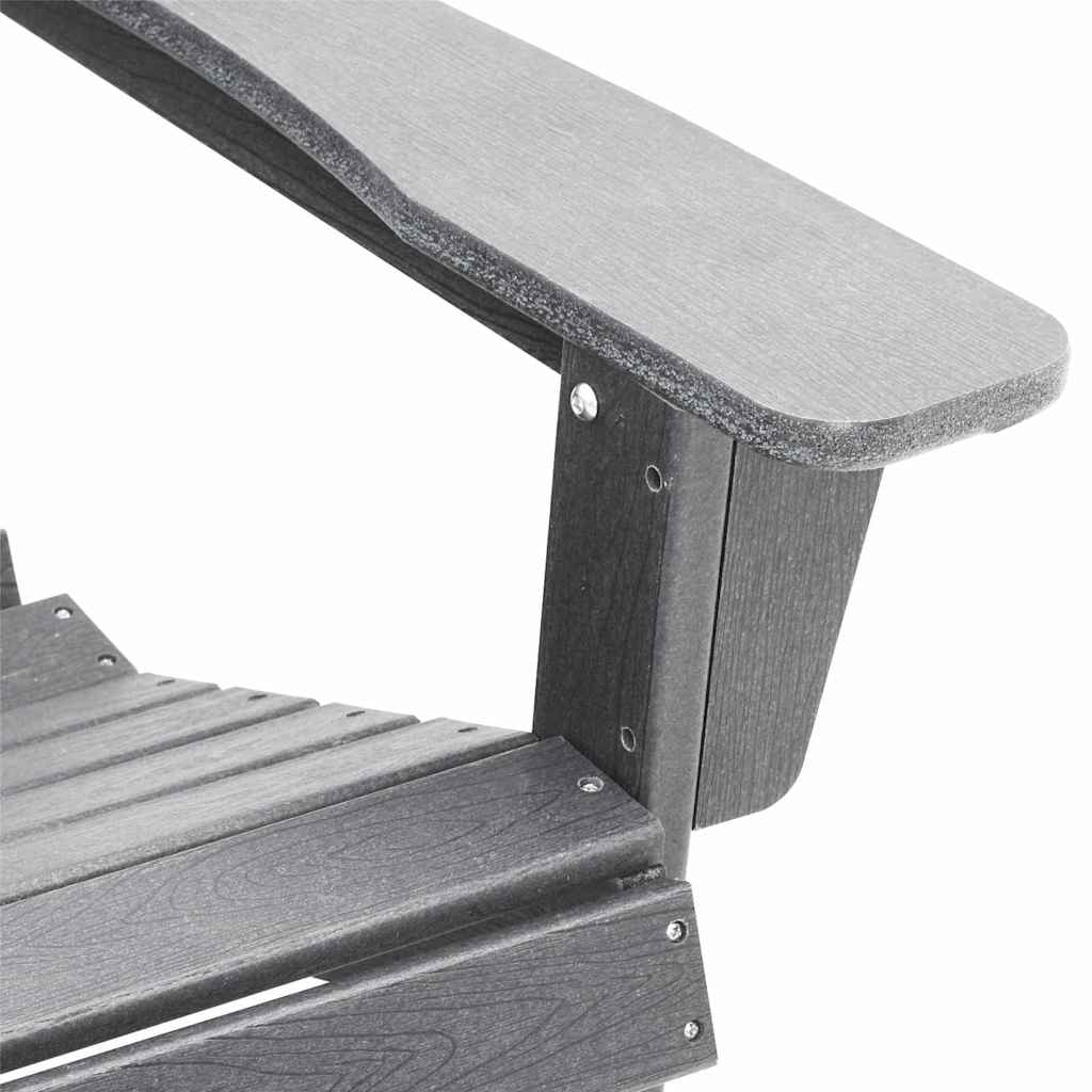 Vrtna stolica 2 pcs Svijetlo siva 83 x 74 x 92 cm Polietilen