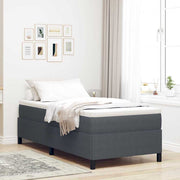 Krevet s opruga kutije Tamno siva 80 x 200 cm Kordura tekstil