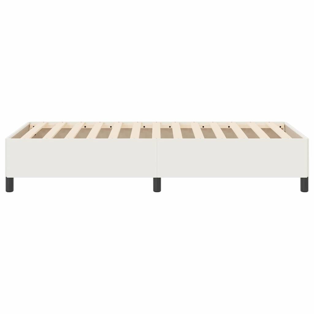 Krevet s opruga kutije Krem 90 x 190 cm Kordura tekstil