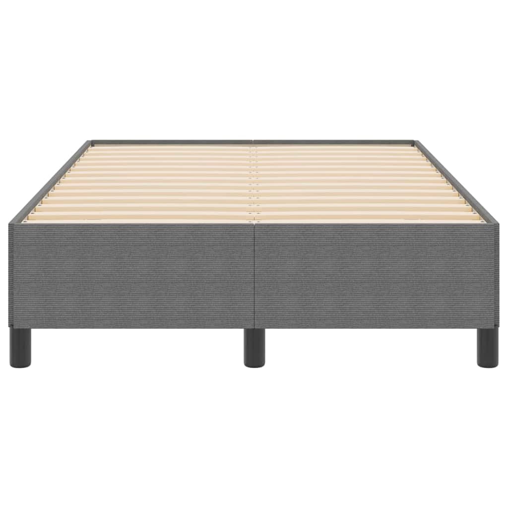 Krevet s opruga kutije Svjetlosiva 120 x 190 cm Kordura tekstil
