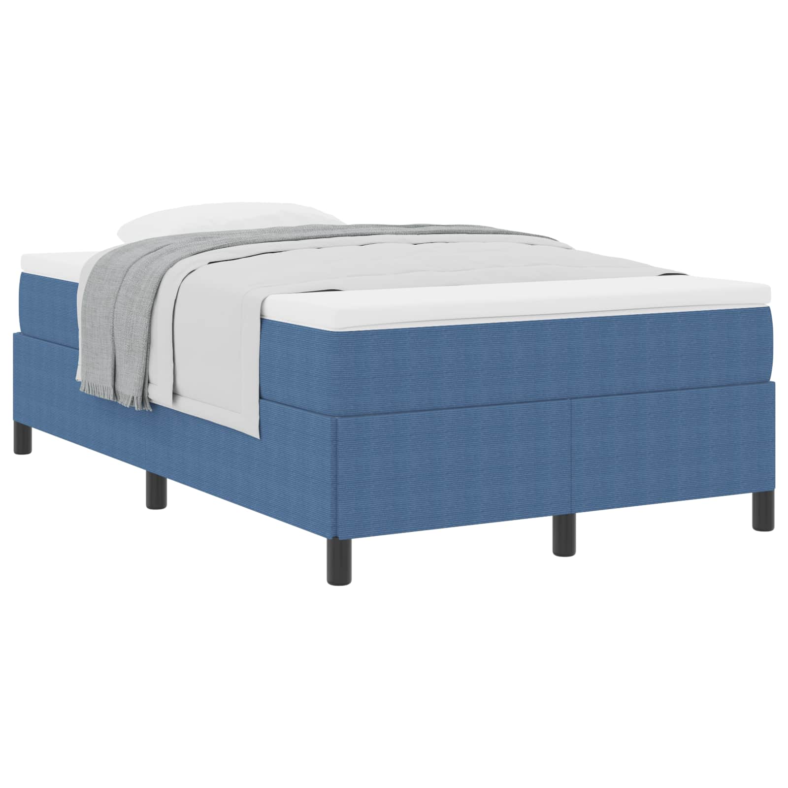 Krevet s opruga kutije Plava 120 x 190 cm Kordura tekstil