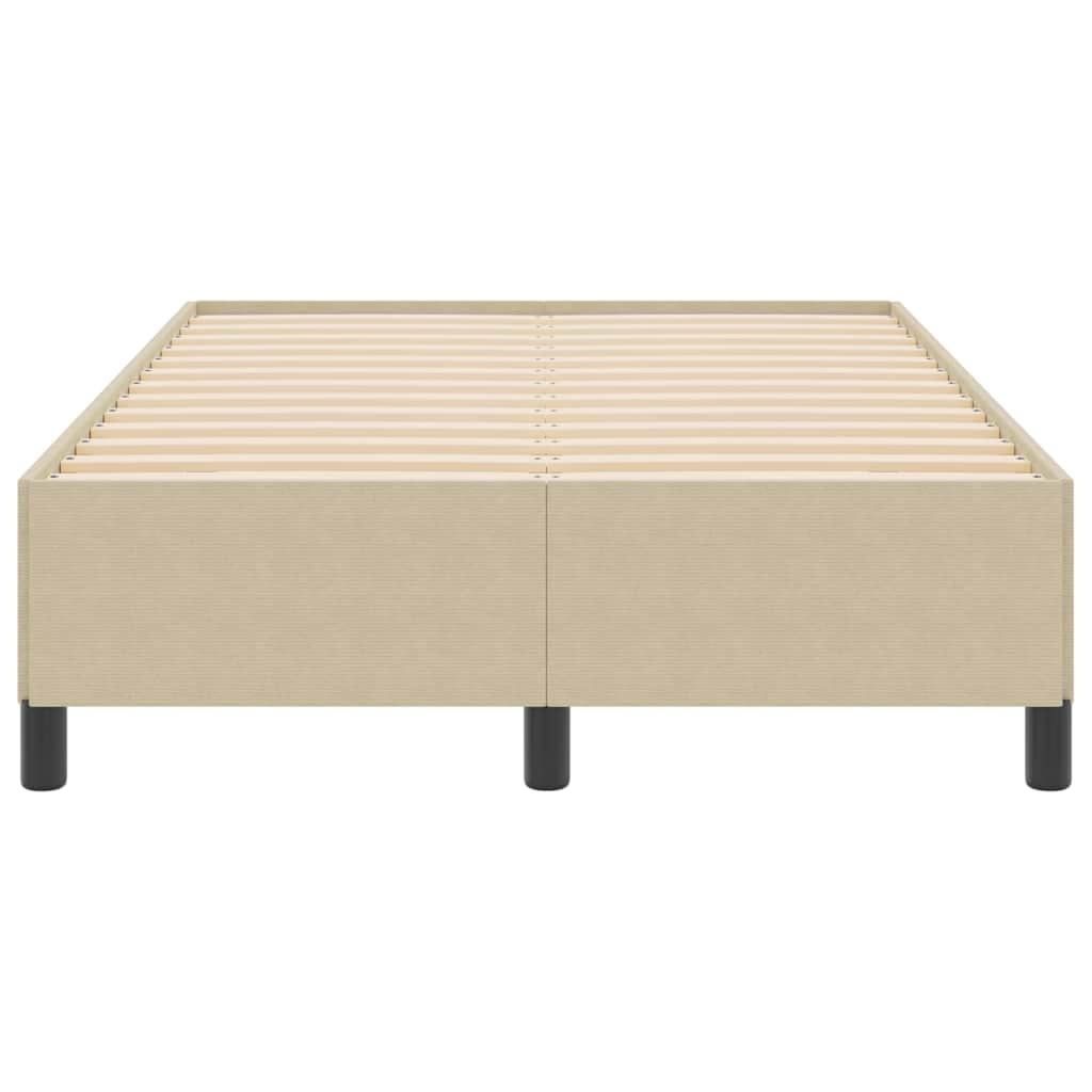 Krevet s opruga kutije Siva zelena 120 x 190 cm Kordura tekstil