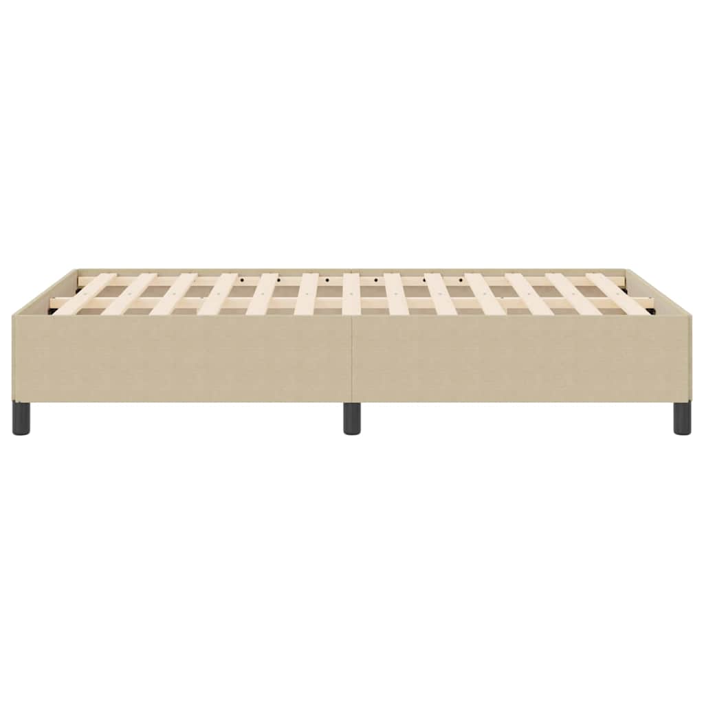 Krevet s opruga kutije Siva zelena 120 x 190 cm Kordura tekstil