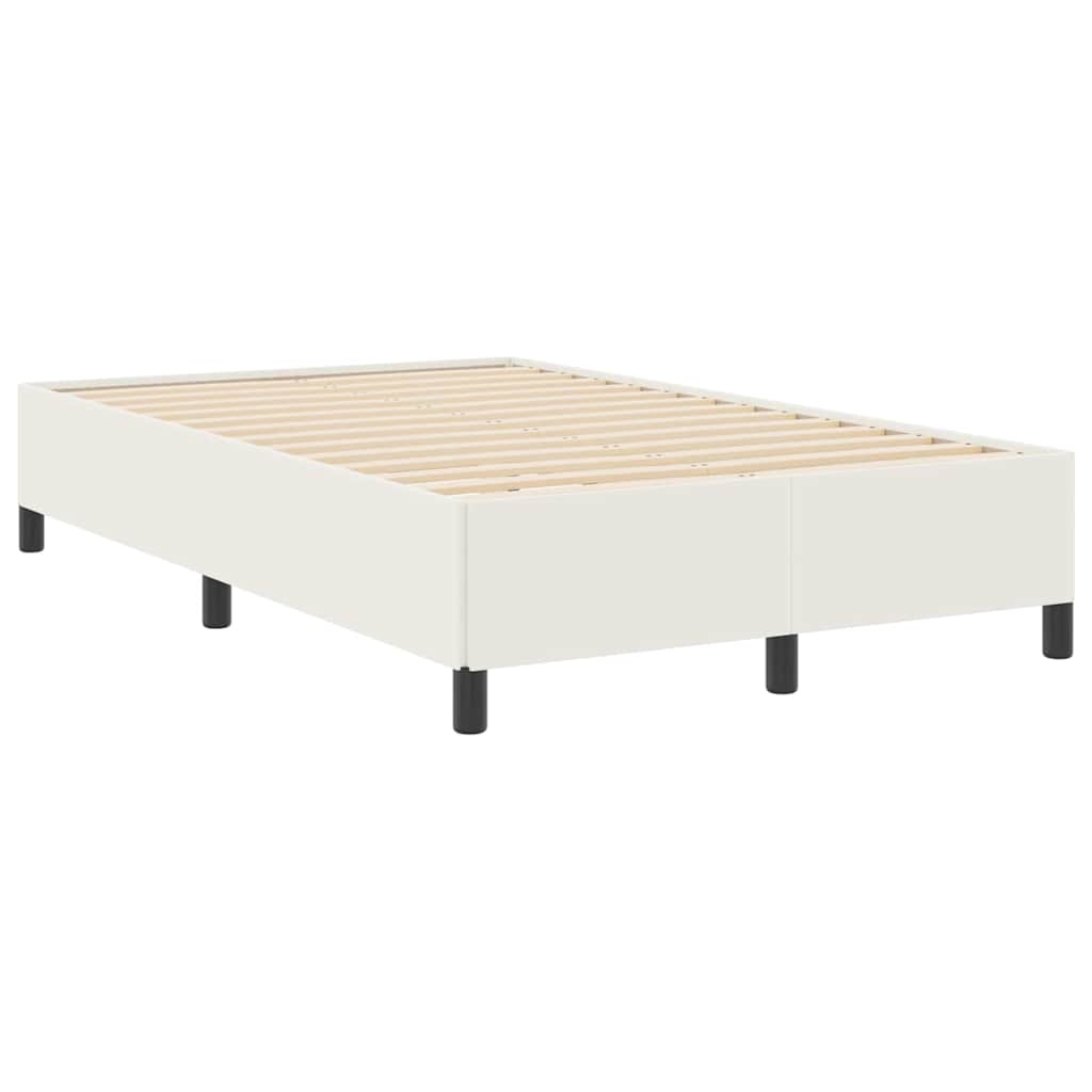 Krevet s opruga kutije Krem 120 x 200 cm Kordura tekstil