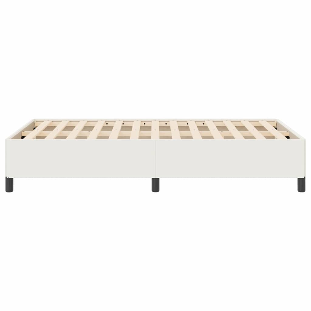 Krevet s opruga kutije Krem 120 x 200 cm Kordura tekstil