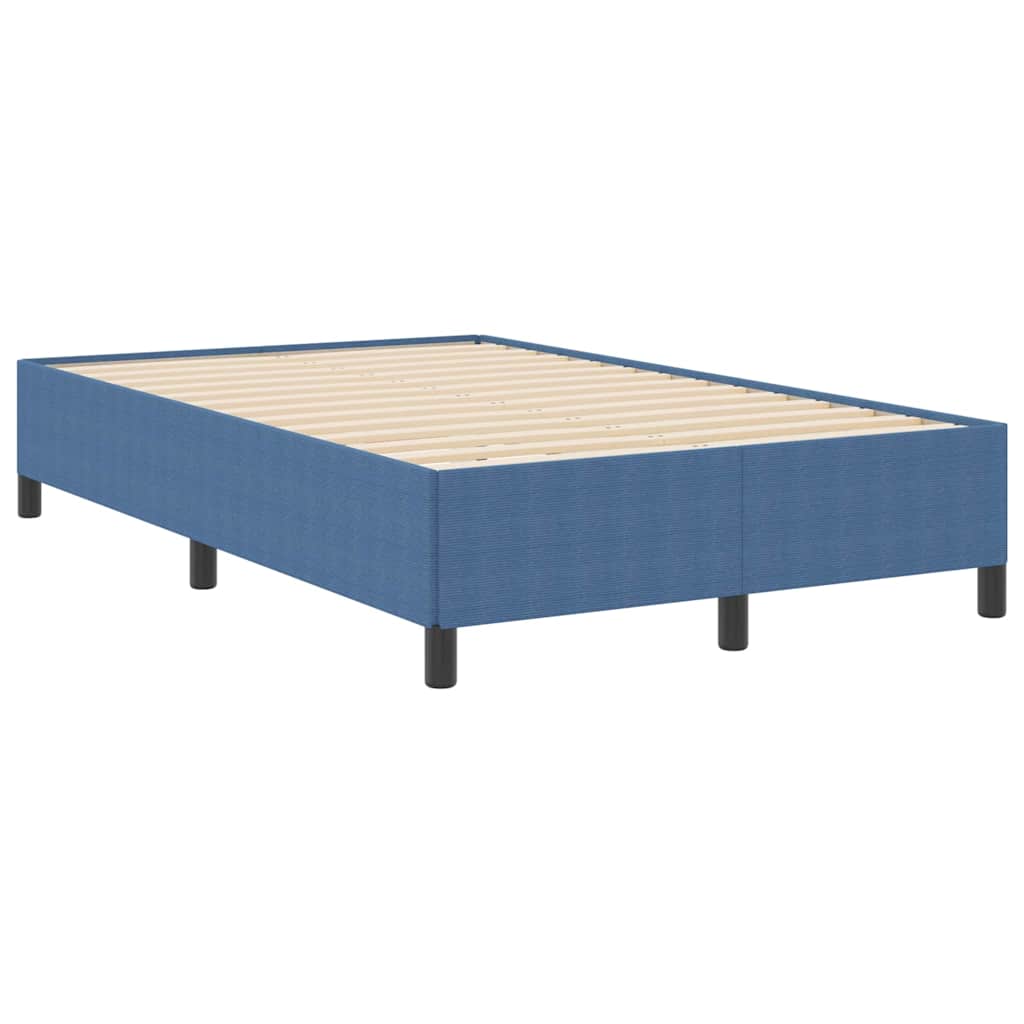 Krevet s opruga kutije Plava 120 x 200 cm Kordura tekstil