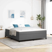 Krevet s opruga kutije Svjetlosiva 180 x 200 cm Kordura tekstil