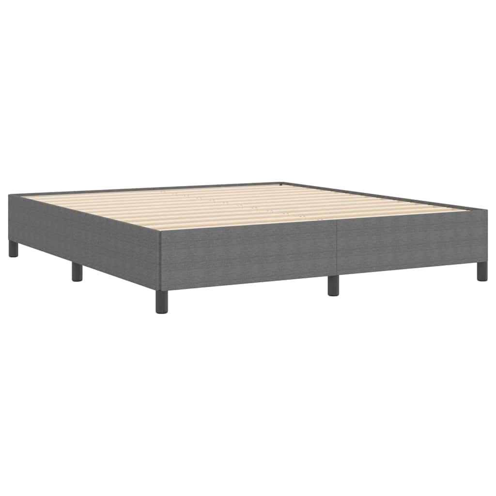 Krevet s opruga kutije Svjetlosiva 180 x 200 cm Kordura tekstil