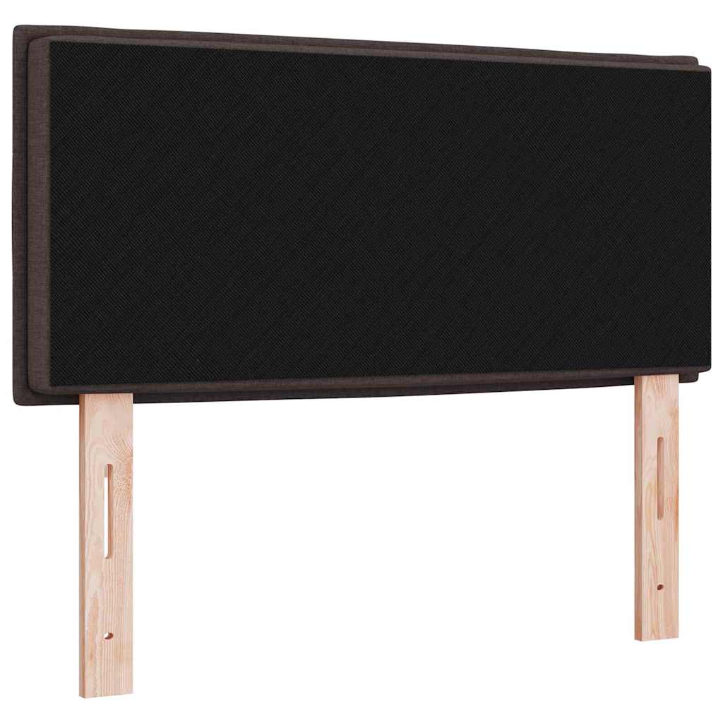 Uzglavlje Tamno smeđa 80 cm tkanina