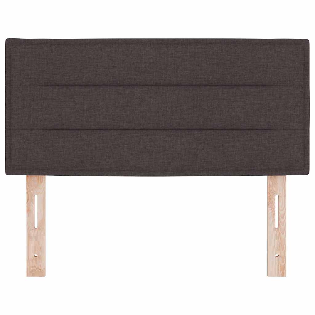 Uzglavlje Tamno smeđa 80 cm tkanina