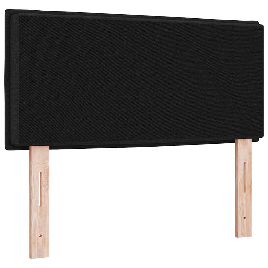 Uzglavlje Crna 90 cm tkanina