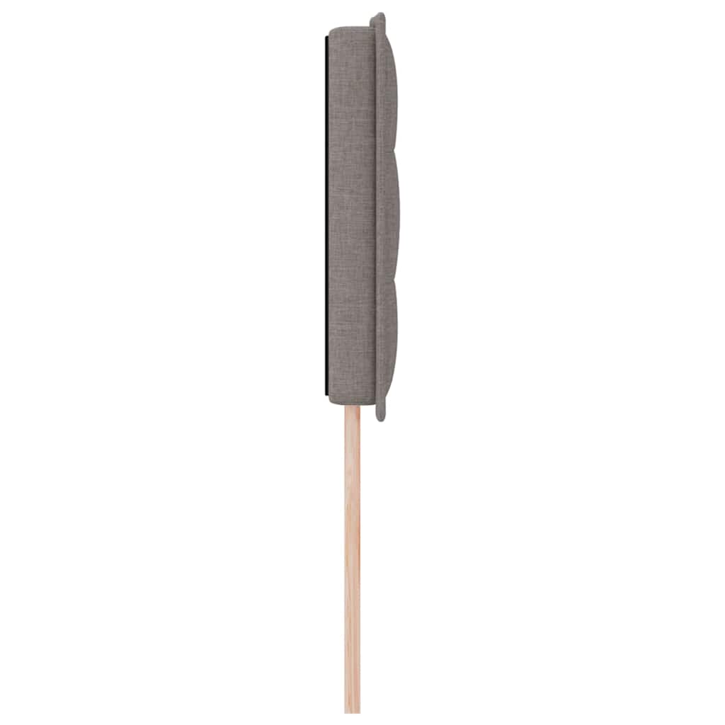 Uzglavlje Sivo-smeđa 144 cm tkanina