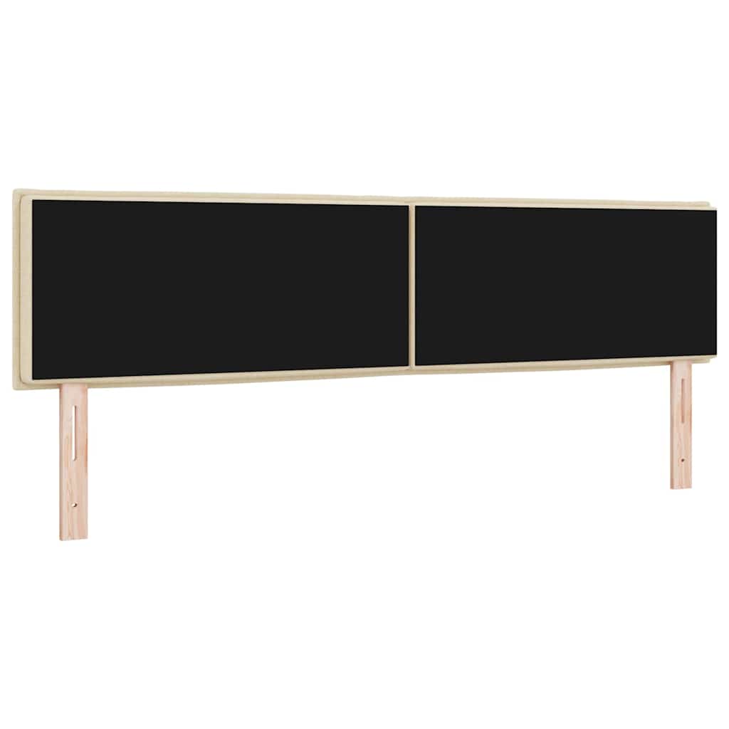 Uzglavlje Krema 180 cm tkanina