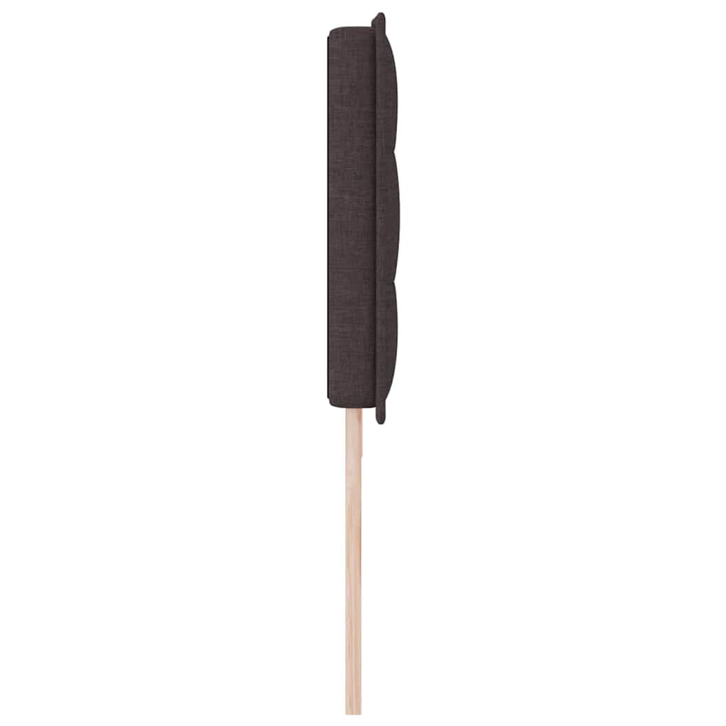 Uzglavlje Tamno smeđa 200 cm tkanina